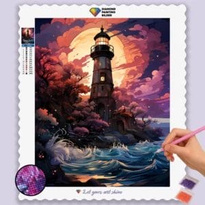 Lighthouse in Bad Weather