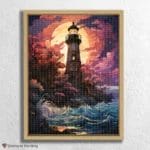 Lighthouse in Bad Weather