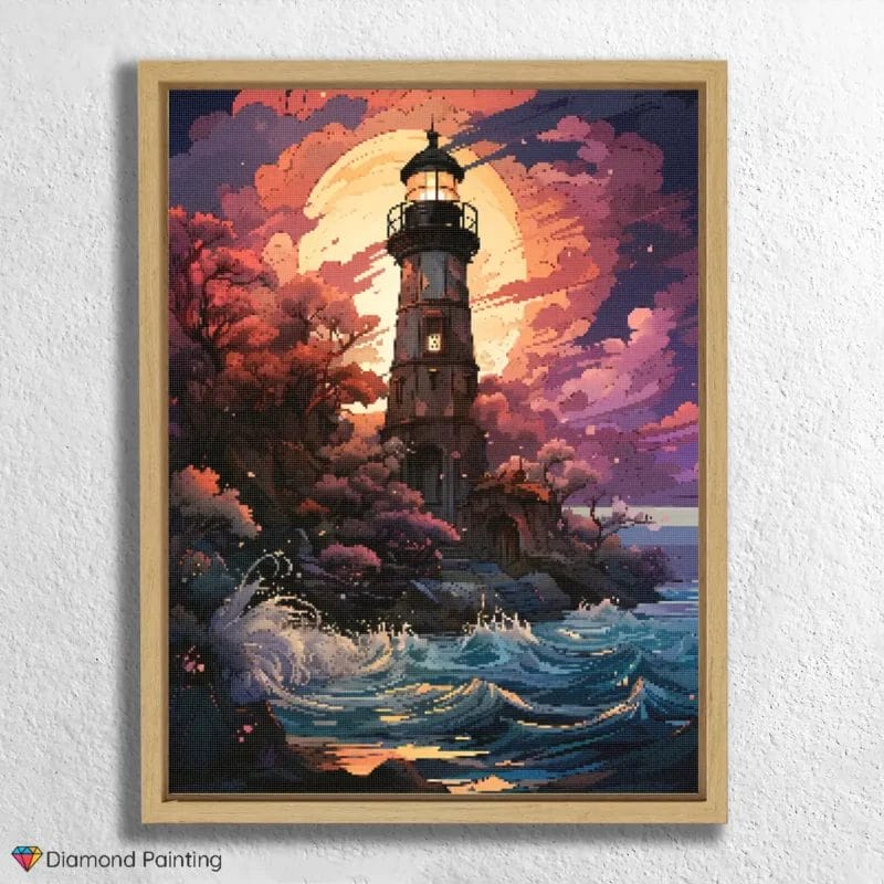 Lighthouse in Bad Weather