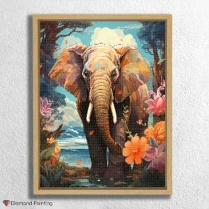 Elephant On Beach