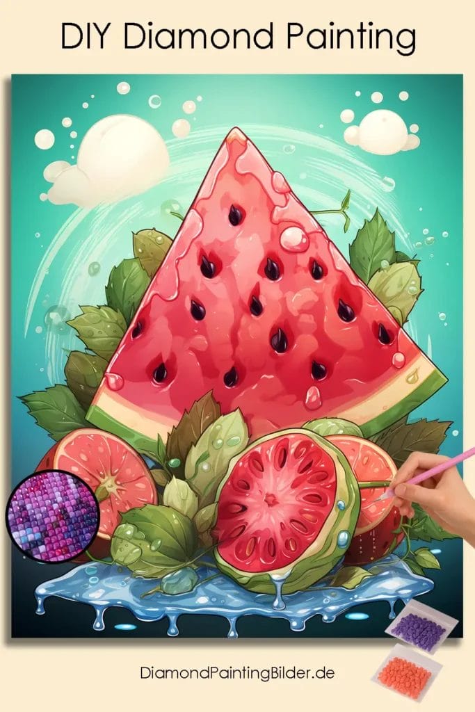 Exotische Wassermelone