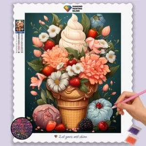 Kawaii Spring Ice-cream