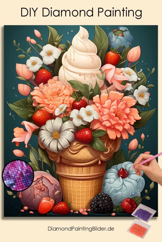 Kawaii Spring Ice-cream