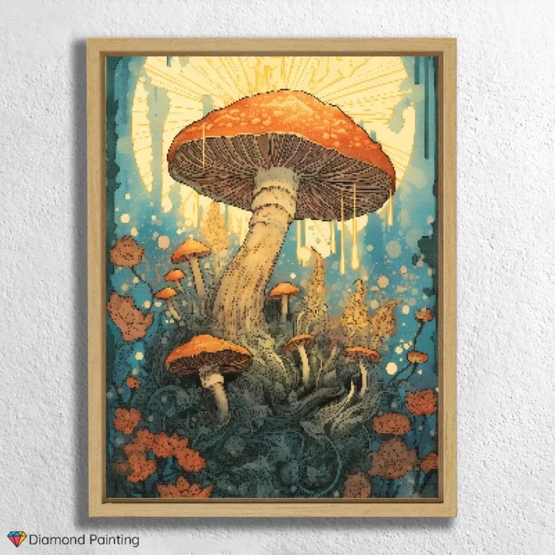 Colorful Mushrooms
