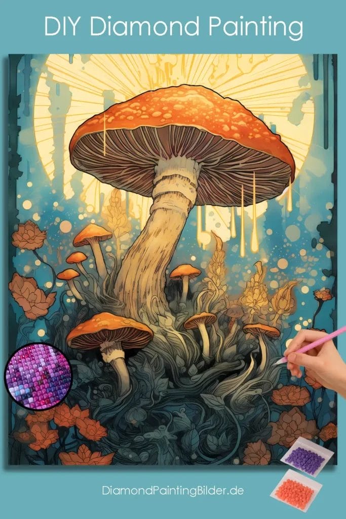 Colorful Mushrooms