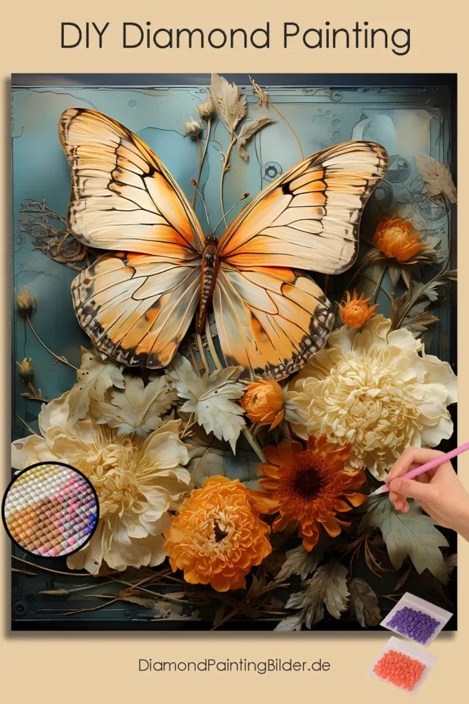 Butterfly Marigold Magic