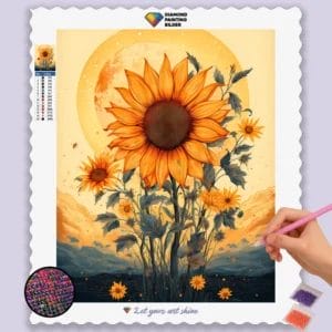 Minimalist Sunflower