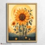 Minimalist Sunflower