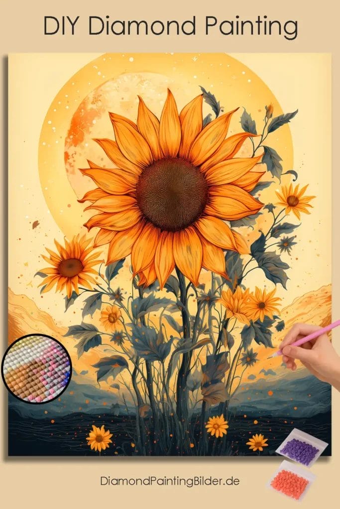 Minimalist Sunflower