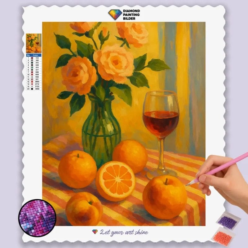 Peach_Roses_and_Warm_Fruits_Still_Life