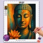 Serene_Buddha_with_Water_Lily_pin