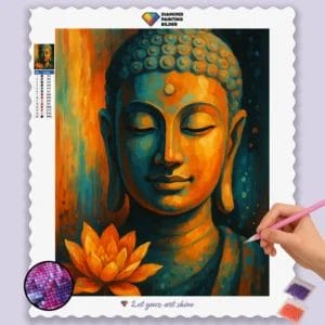 Serene_Buddha_with_Water_Lily_pin