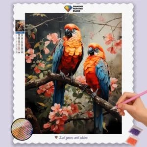 Colorful Tropical Birds