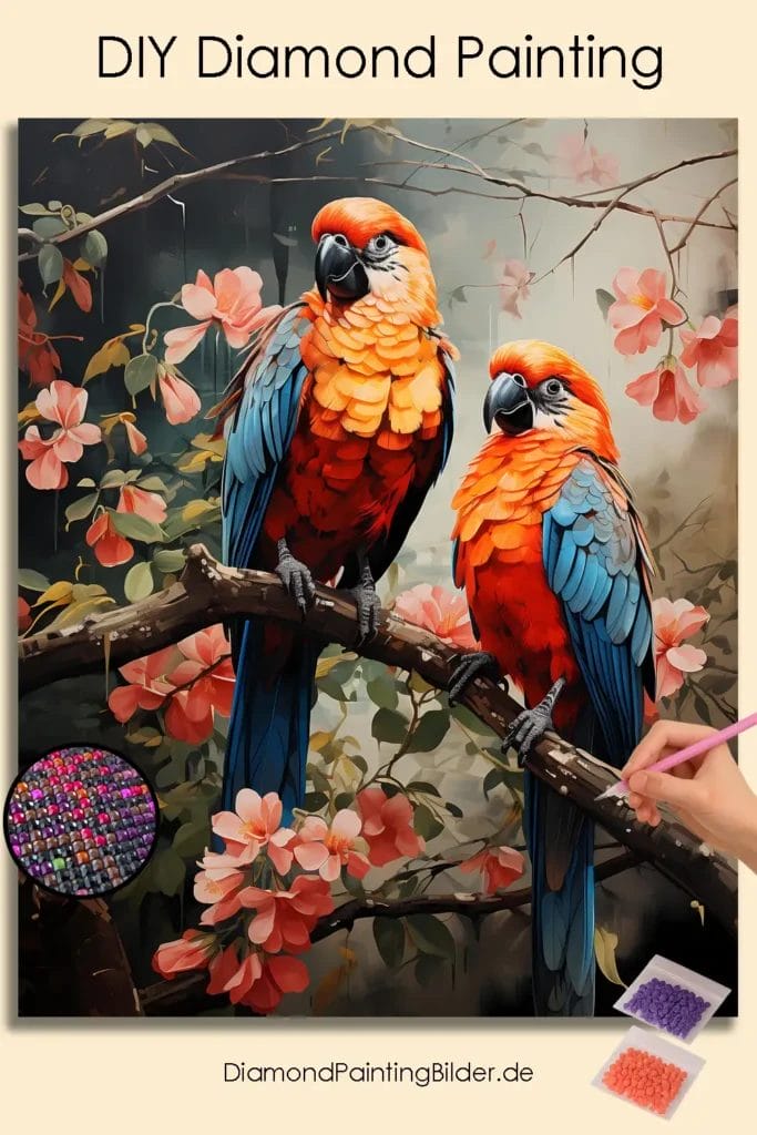 Colorful Tropical Birds