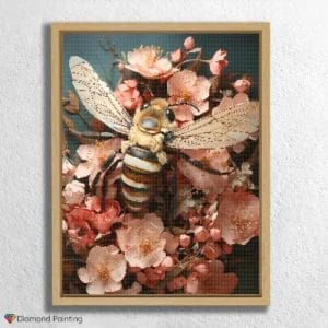 Honey Bee On Flower