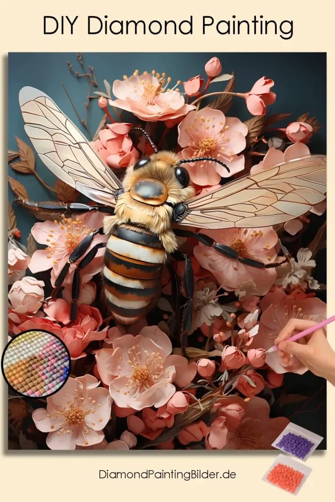 Honey Bee On Flower