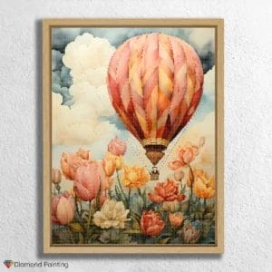 Hot Air Balloon Spring Origami