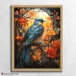 Colorful Bird Stained Glass