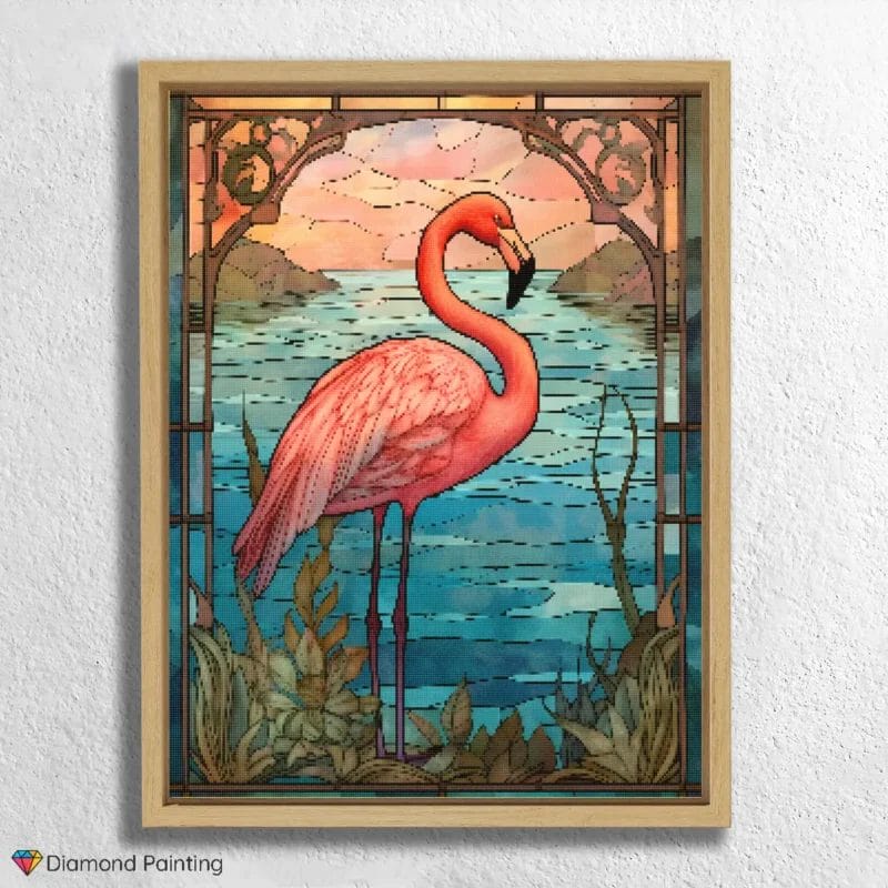 pink plumage