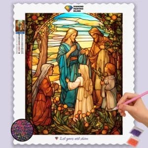 Holy Religious Stained Glass