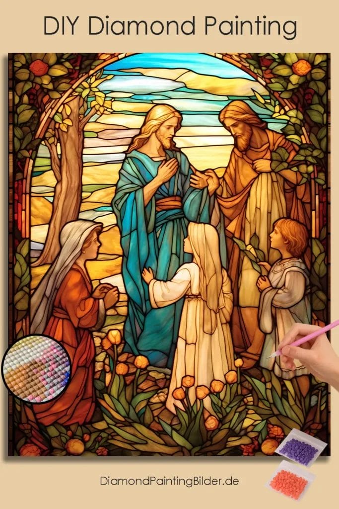 Holy Religious Stained Glass