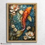 Colorful Fish Stained Glass