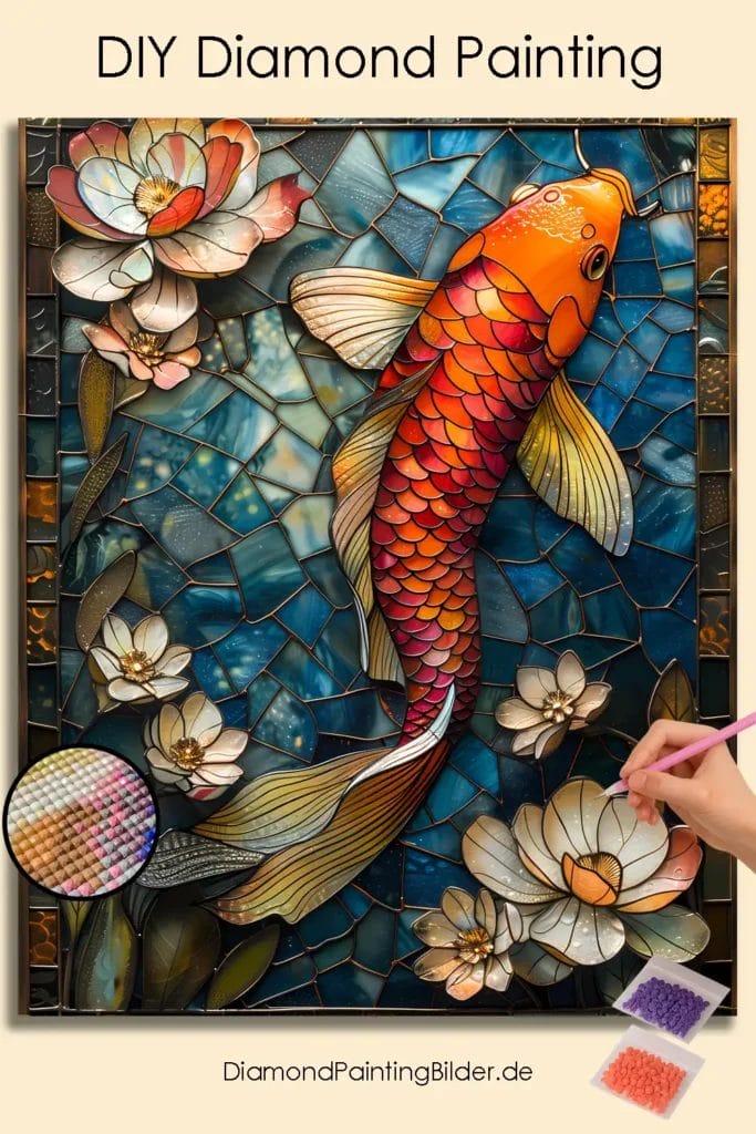 Colorful Fish Stained Glass