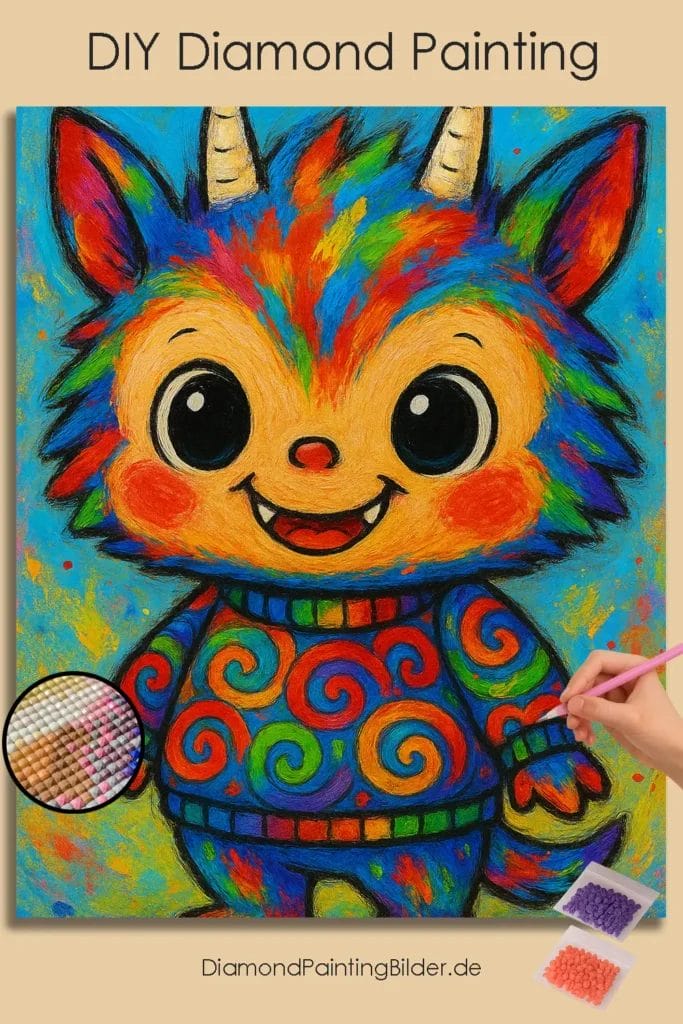Whimsical_Colorful_Labubu Doll