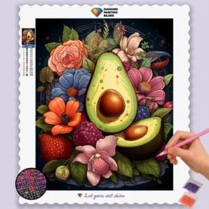 Avocado and Flowers
