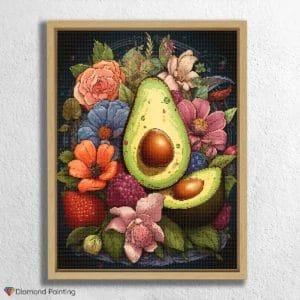 Avocado and Flowers