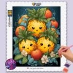 Happy Fruits Kawaii