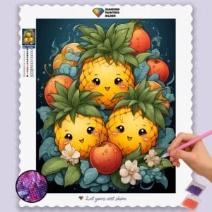 Happy Fruits Kawaii