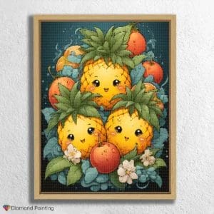 Happy Fruits Kawaii