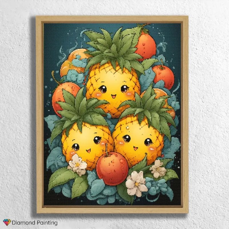 Happy Fruits Kawaii