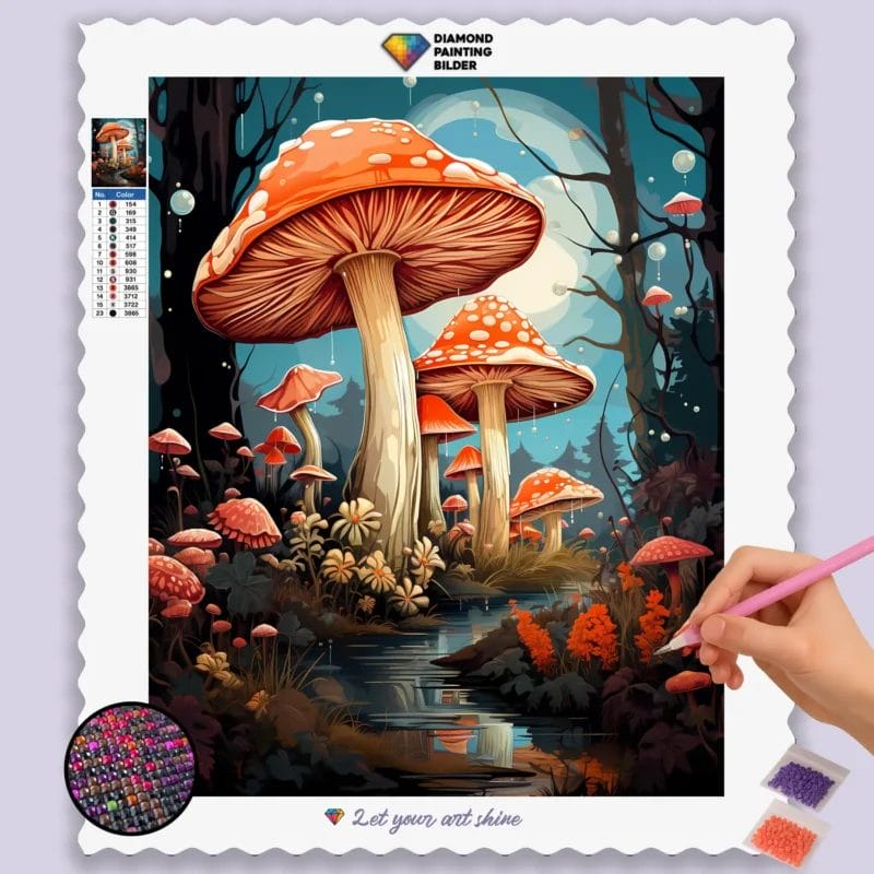 Beautiful Magic Mushrooms