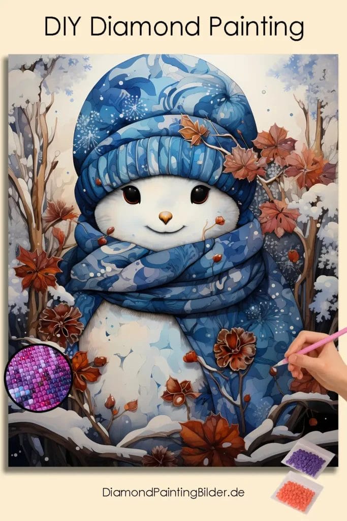 Snowman Kawaii Winter