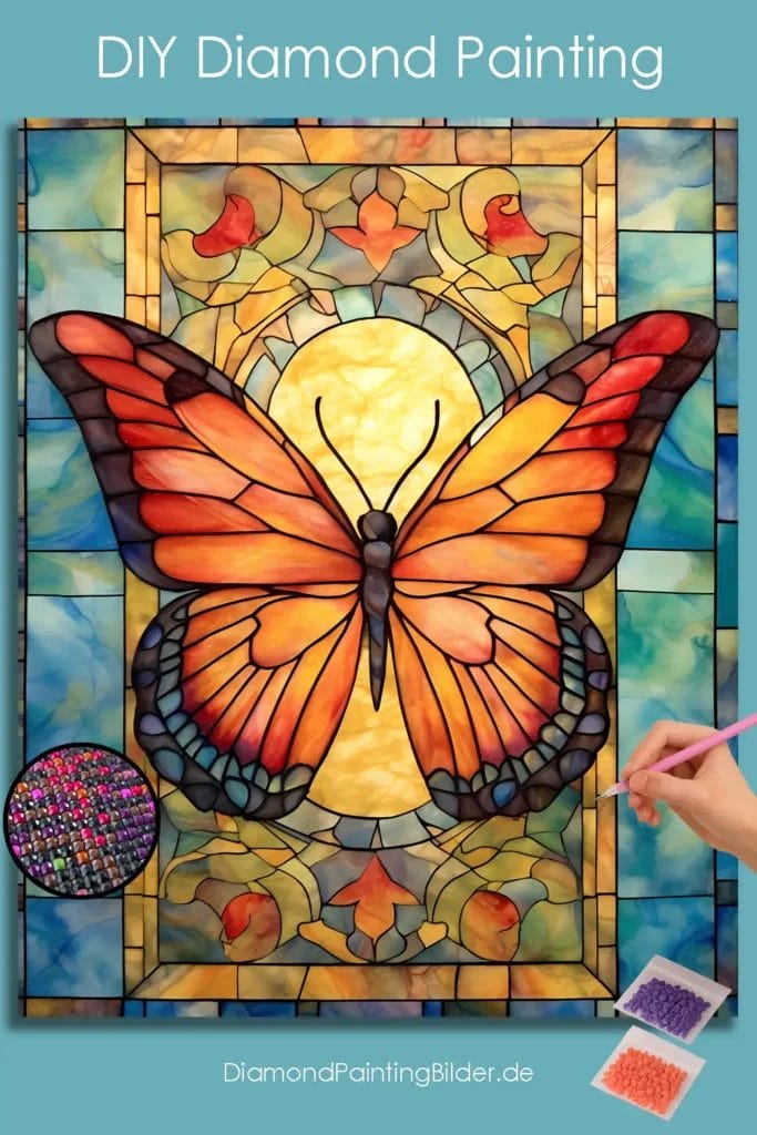 Amazing Butterfly Stained Glass