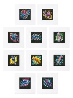 Colorful Animals - 10pcs