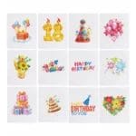 Happy Birthday 12pcs