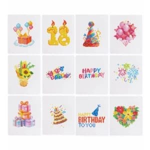 Happy Birthday 12pcs