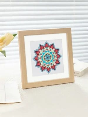 Colorful Mandala art 12pcs