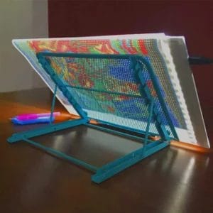 Ergonomischer Ständer für Diamond Painting Leinwände