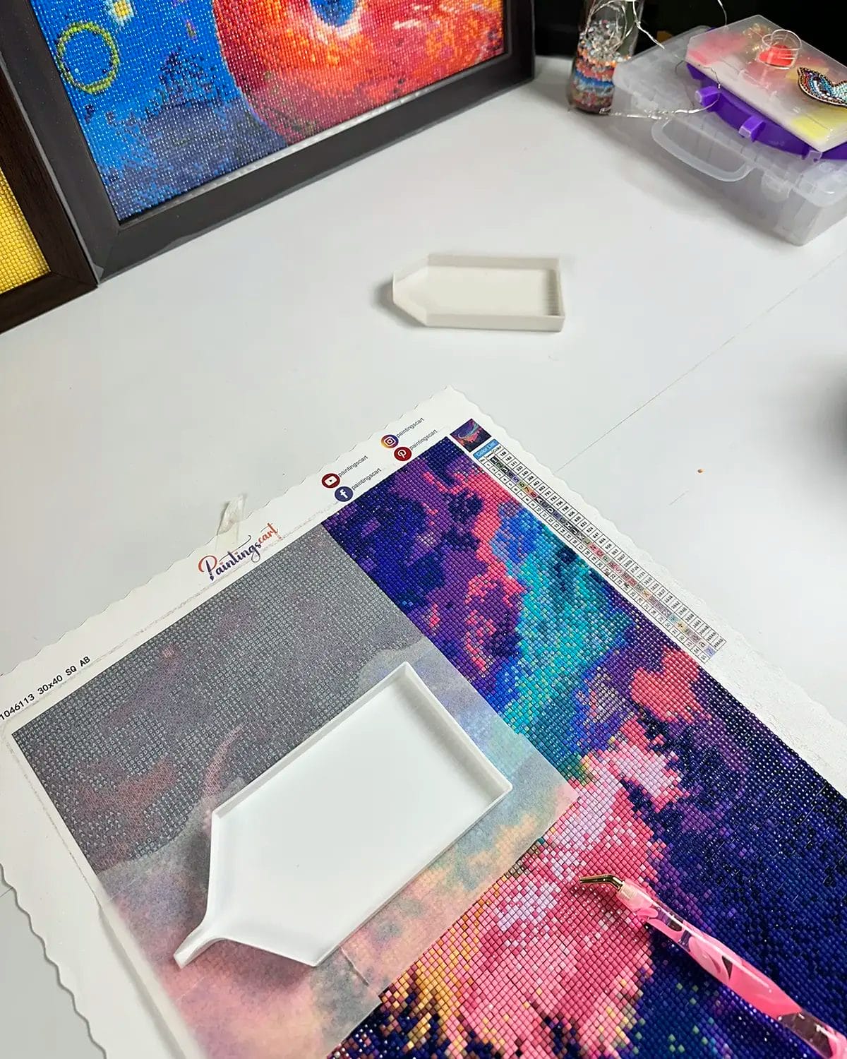 Canvas on the Tables