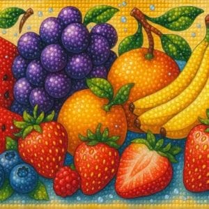 Lebensmittel und Früchte