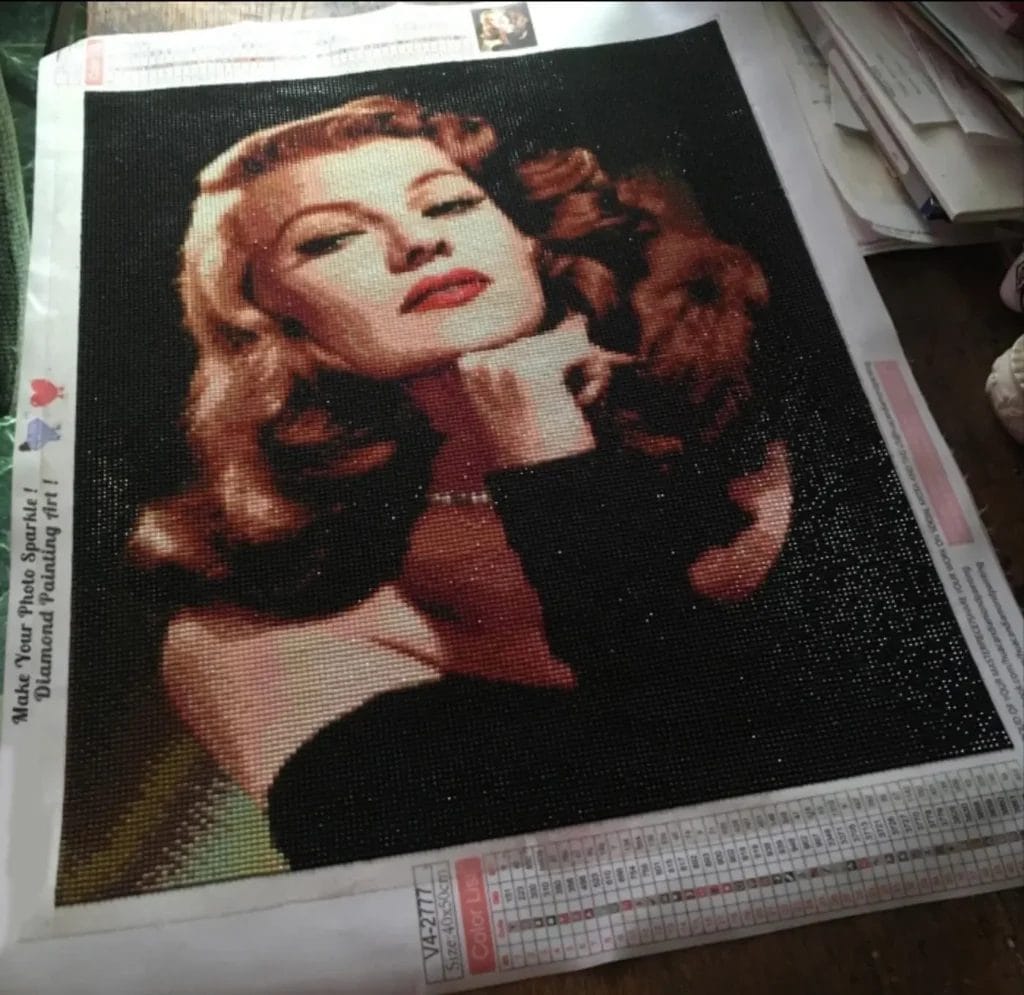 Diamond painting review 2 DIY diamond Painting Bilder