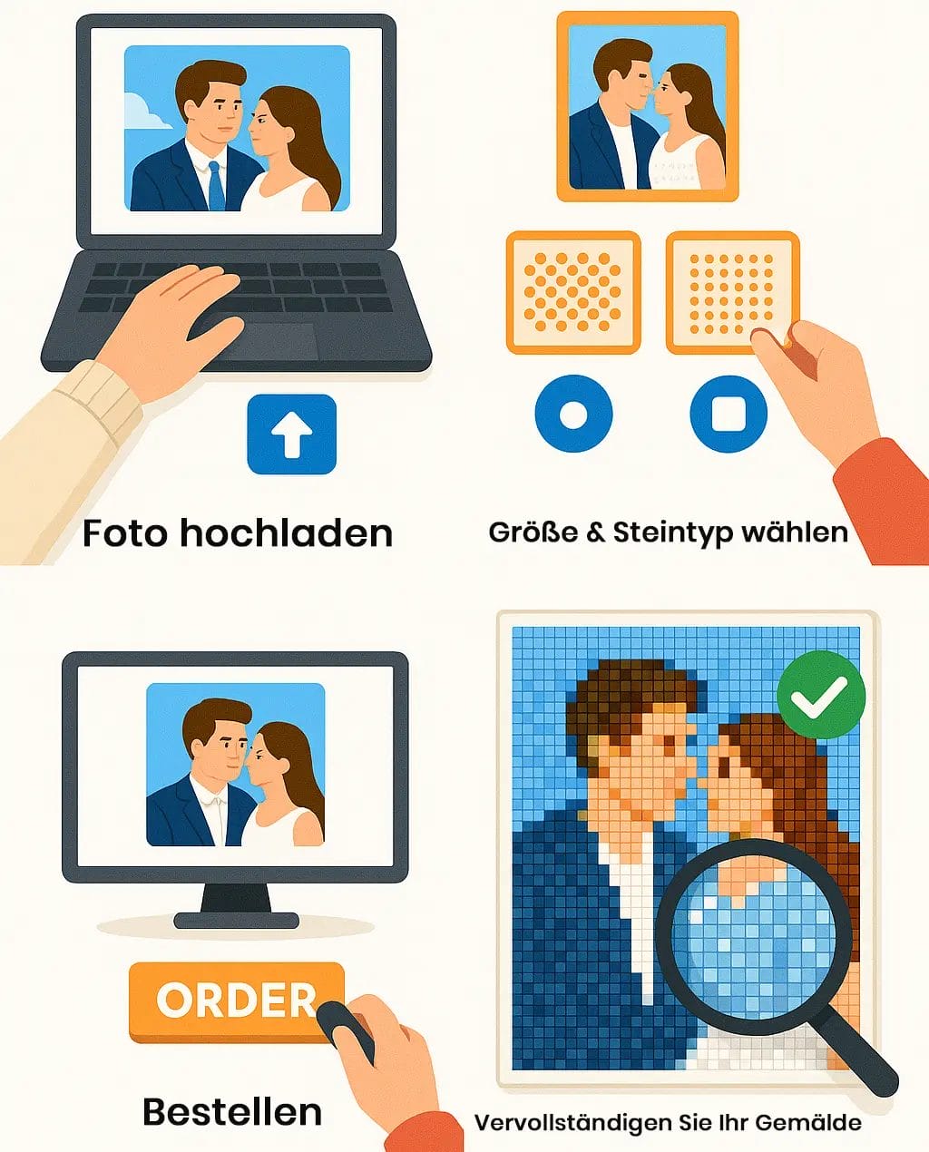 How to order diamond painting